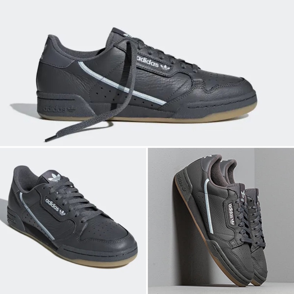 Adidas Continental 80 Shoes Grey Men’s 9.5
